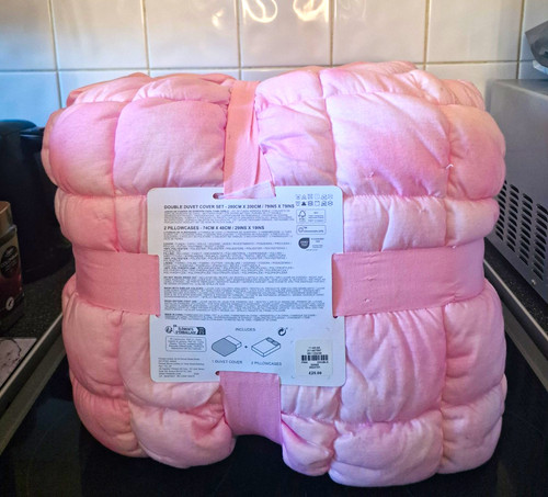 Primark home double pink duvet - home,