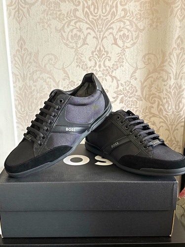 Boss men black - men's, lace-up
