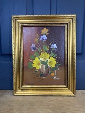Original Oil Italian Floral