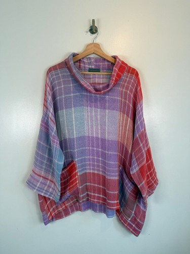 Sahara top size red purple - size, l
