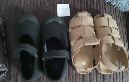 Bundle girls shoes size - 2, shoes,