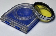 Voigtlander - Genuine 302/32 32mm Slip-On G2 Yellow Filter - Case / vgc