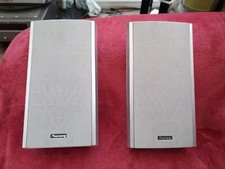 Pair of Silver Pioneer  Surround Sound Speakers 60 Watts. 8Ohms - Home Cinema 