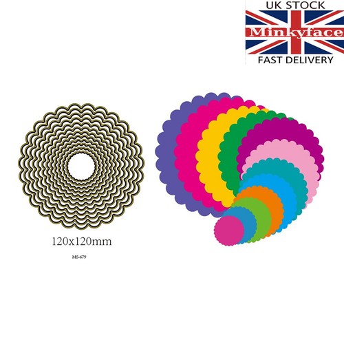 Piece frilled circle - 12,