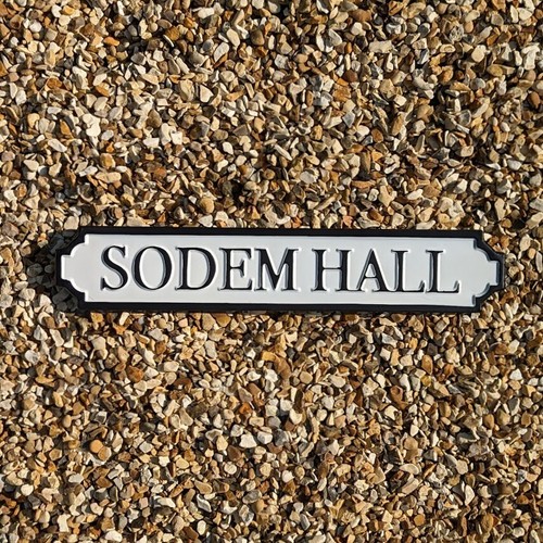 Street sign sodem hall funny - sign,