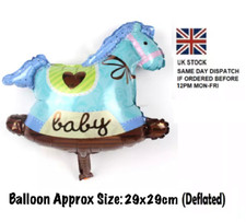 Mini Rocking Horse 29cm Blue