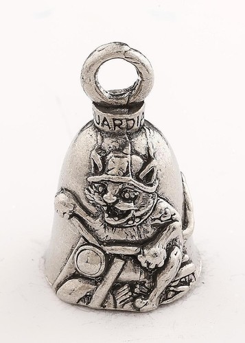 Guardian bell biker cat - biker,