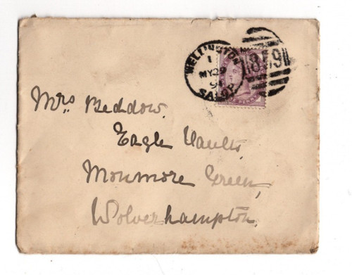 Wellington salop may - 29, 1891