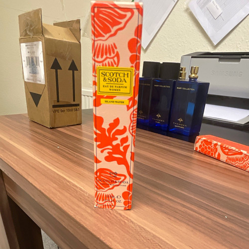 Scotch soda island water eau - soda,