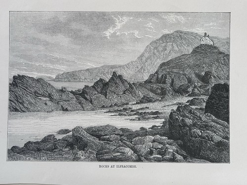 1879 view ilfracombe - 1879,