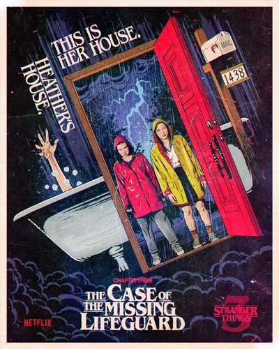 Stranger things poster - stranger,