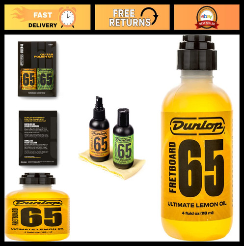 Guitar polish lemon oil kit - lemon,