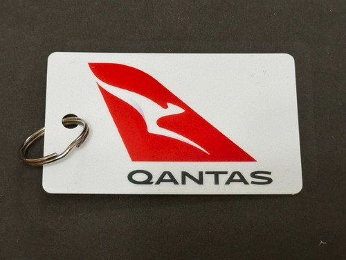 Qantas airline luggage tag - qantas,
