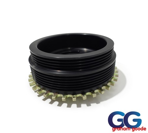 Aluminium crankshaft pulley - aluminium,
