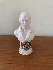Arcadian Crested China Bust Of