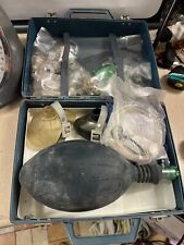 Vintage CIG Air-viva Resuscitation Kit For Film Prop Display Retro Ambulance Kit