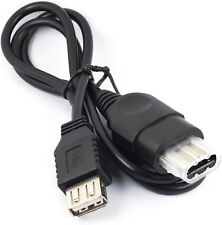USB To Xbox Original Controller to PC Laptop Female Adapter Converter Cable UK