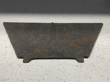 ♨️Original Vintage Cast Iron Damper Plate / Chimney Cover for Fireplace