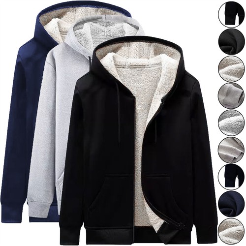 Mens classic hooded sherpa fur - mens,