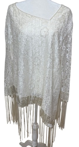 New lace asymmetrical top - lace,