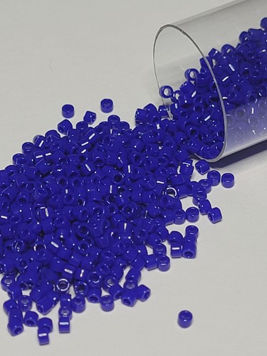 Dark blue miyuki - blue, beads