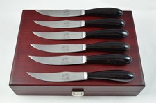 6 Sheffield Steak Knives with