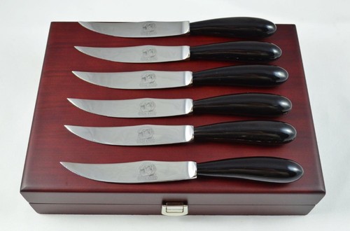 Sheffield steak knives with - knives,