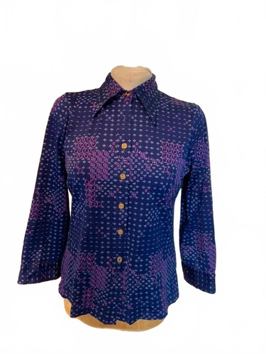 Vintage 80s new wave - , purple