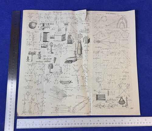 Antique scientific engravings - scientific,