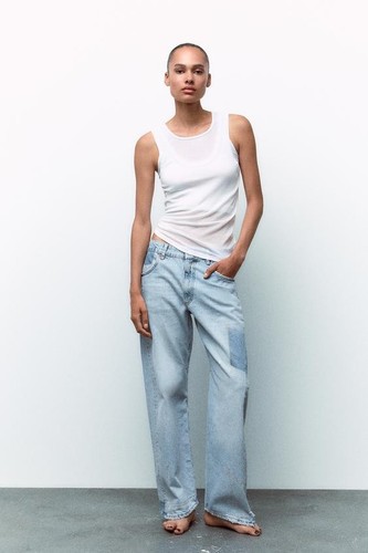 Zara trf slouchy curve - slouchy,