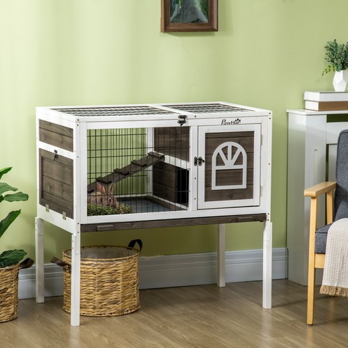 Rabbit hutch guinea pig - rabbit,