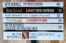 6 Ruth Rendell Paperback Crime Novels. 80s / 90s. Very Good. BARGAIN!