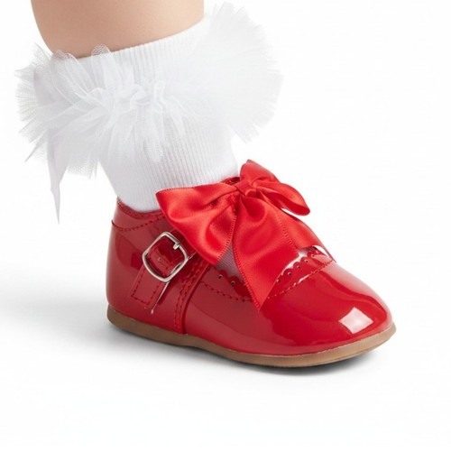 Baby girls shoes red - &,