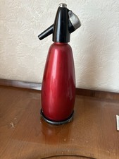 Vintage Red Shux Sparklets BOC Soda Syphon 1970's