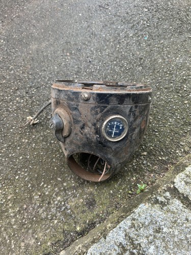 Vintage ajs matchles headlamp - vintage,