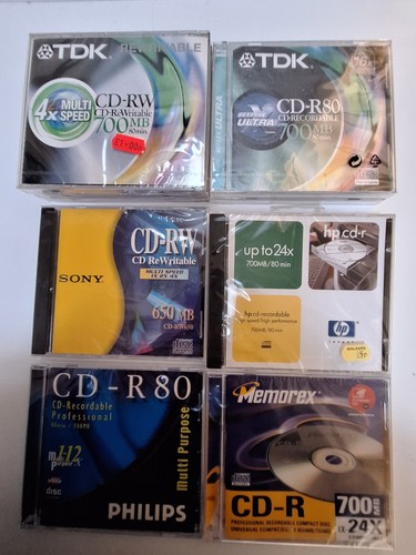 Job lot blank rw - lot, cd-rw