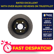 Brake discs pair solid fits - solid,