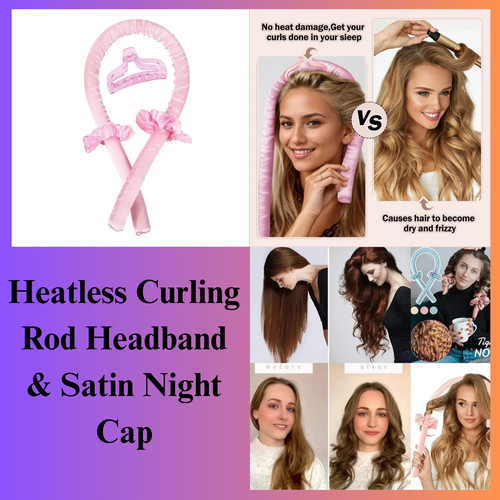 Heatless curling rod headband - curling,