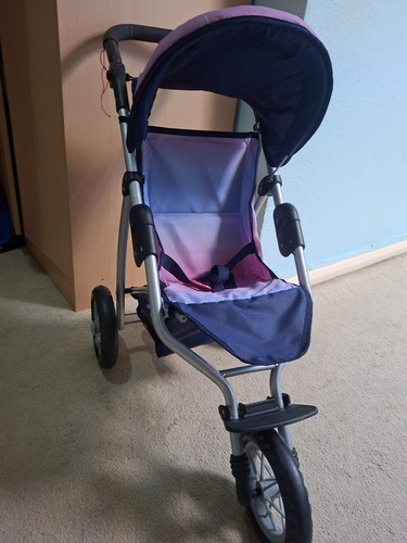 Dolls wheels jogger stroller - dolls,