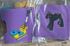 LEGO PONY SLED BLACK PONY FOAL