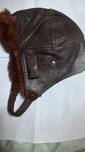 Original leather flying helmet - original,
