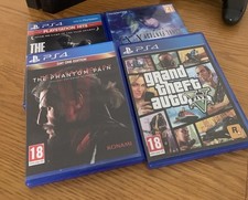 PS4 Games- GTA V- The Last Of Us Remastered - MGS5-Final Fantasy X/X-2 Remasterd