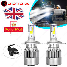 For Ford Fiesta - 2X H4 LED Headlight Bulb High/Low Beam Conversion Kit 6000K C6