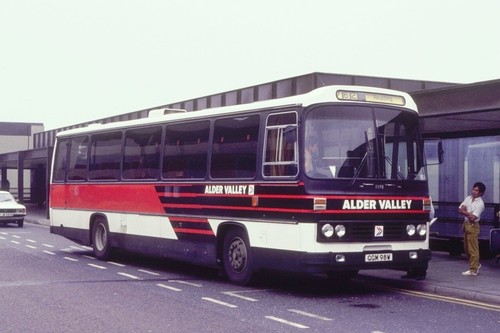 Alder valley ggm98w bus - bus, photo