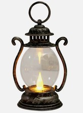 Tent Light For Camping Retro Battery Powered Led Lantern Decorative Night Light