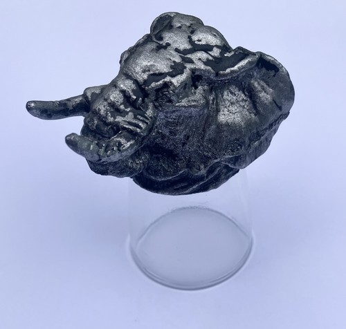 Vintage pewter elephant shot - elephant,