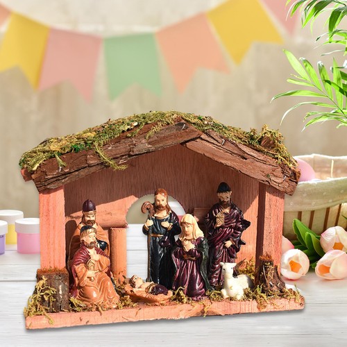 Nativity scene table - scene,