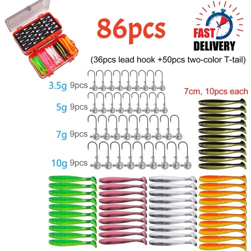 86pcs fishing lures and - , tackle
