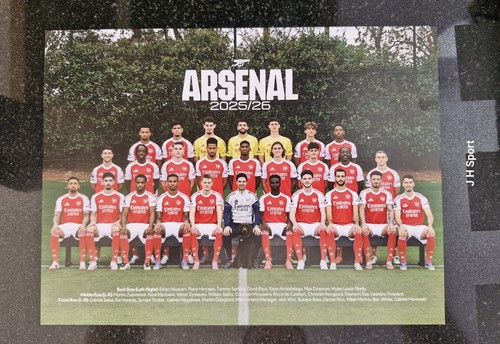 Arsenal official squad - , 25/26