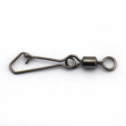 Rolling swivel hook snap - swivel, link
